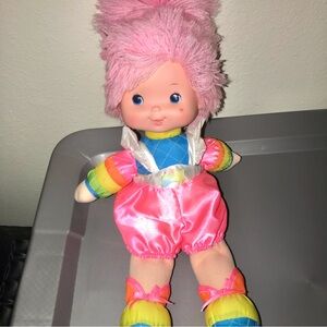 Vintage hallmark 1983 rainbow brite baby brite 15” doll